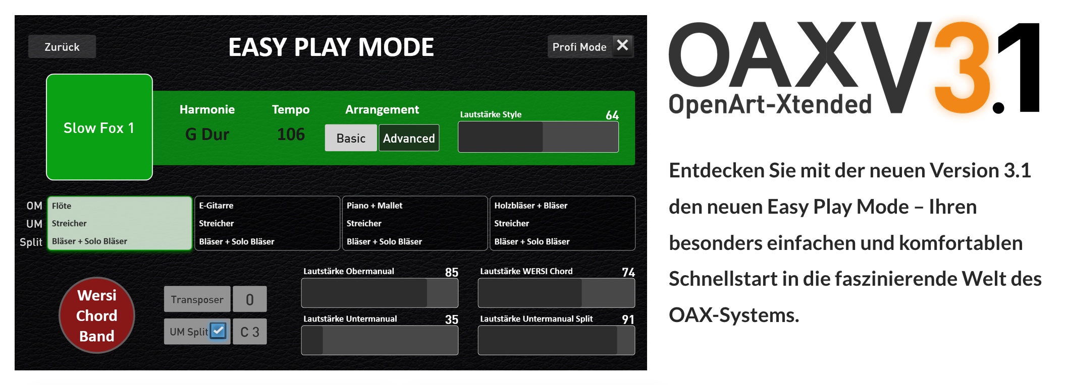 Neues OAX